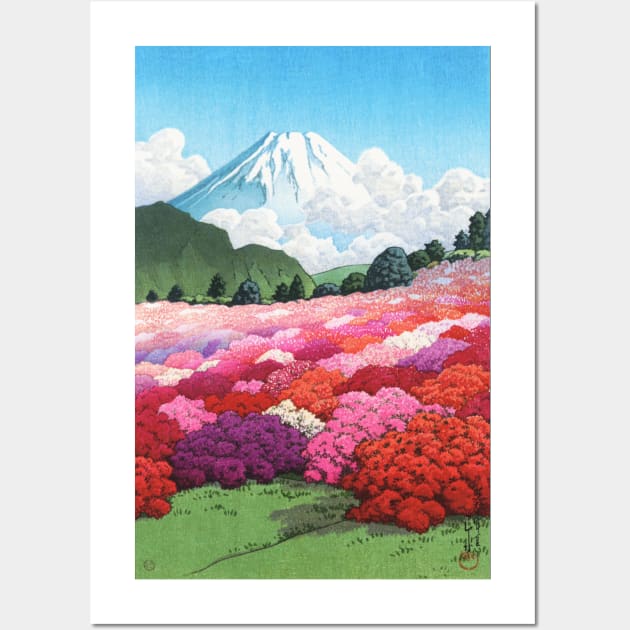 Mountain Villa Kenan in Moto-Hakone by Kawase Hasui Wall Art by Takeda_Art